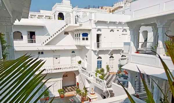 Heritage hotel stay in Udaipur